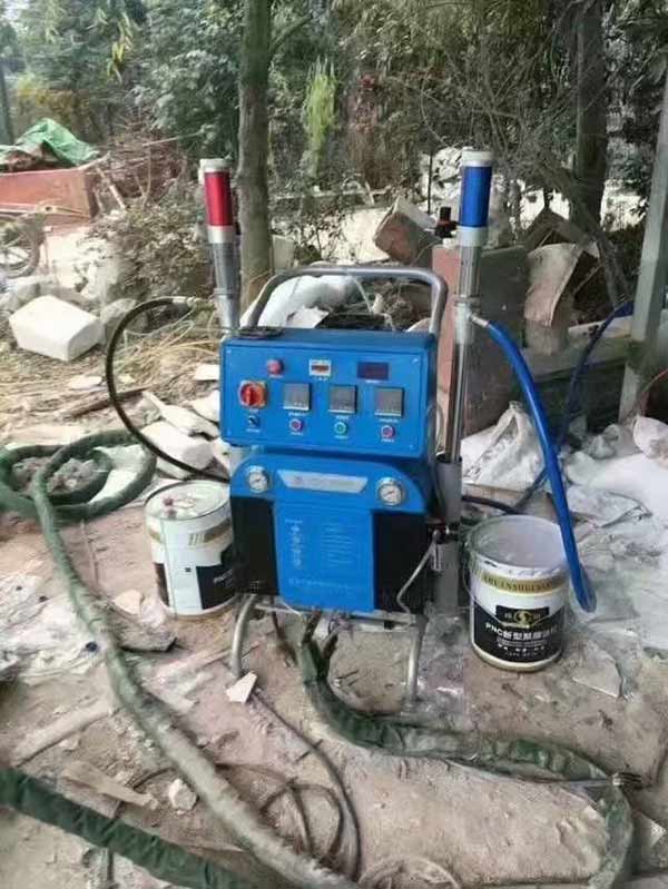 進(jìn)口聚脲噴涂機工藝泡沫雕塑硬化噴涂