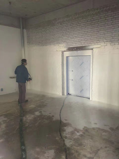 聚氨酯冷庫噴涂(圖1) 聚氨酯冷庫噴涂案例